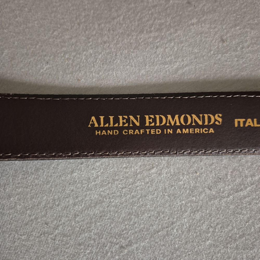 Allen Edmonds Calfskin Belt